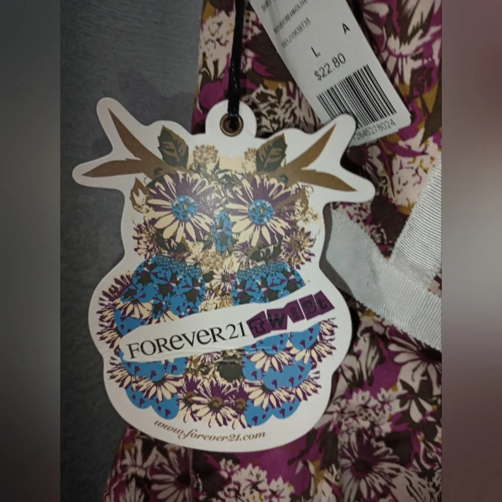 New Floral Tube Top Dress - Picture 5 of 10